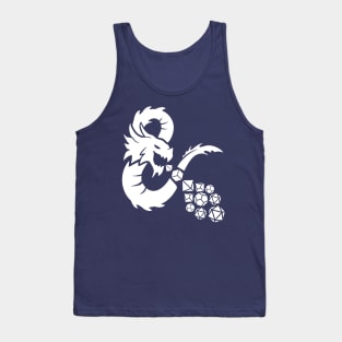 8 Shaped Dragon Fire Dice Tank Top